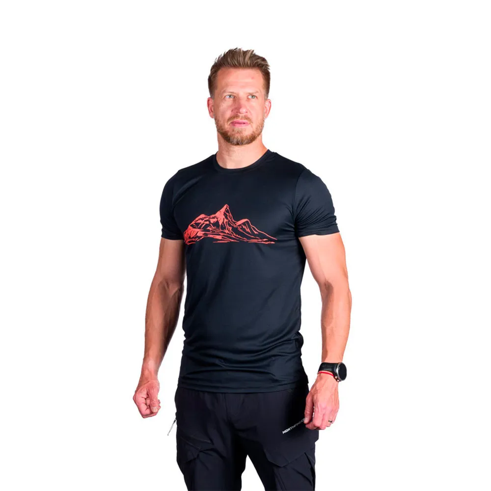 

Футболка с коротким рукавом Northfinder Niclas, черный