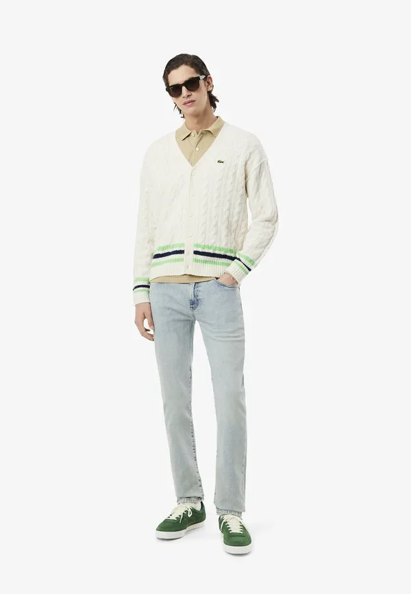 Узкие джинсы Lacoste, Bleu Mku — фото 4