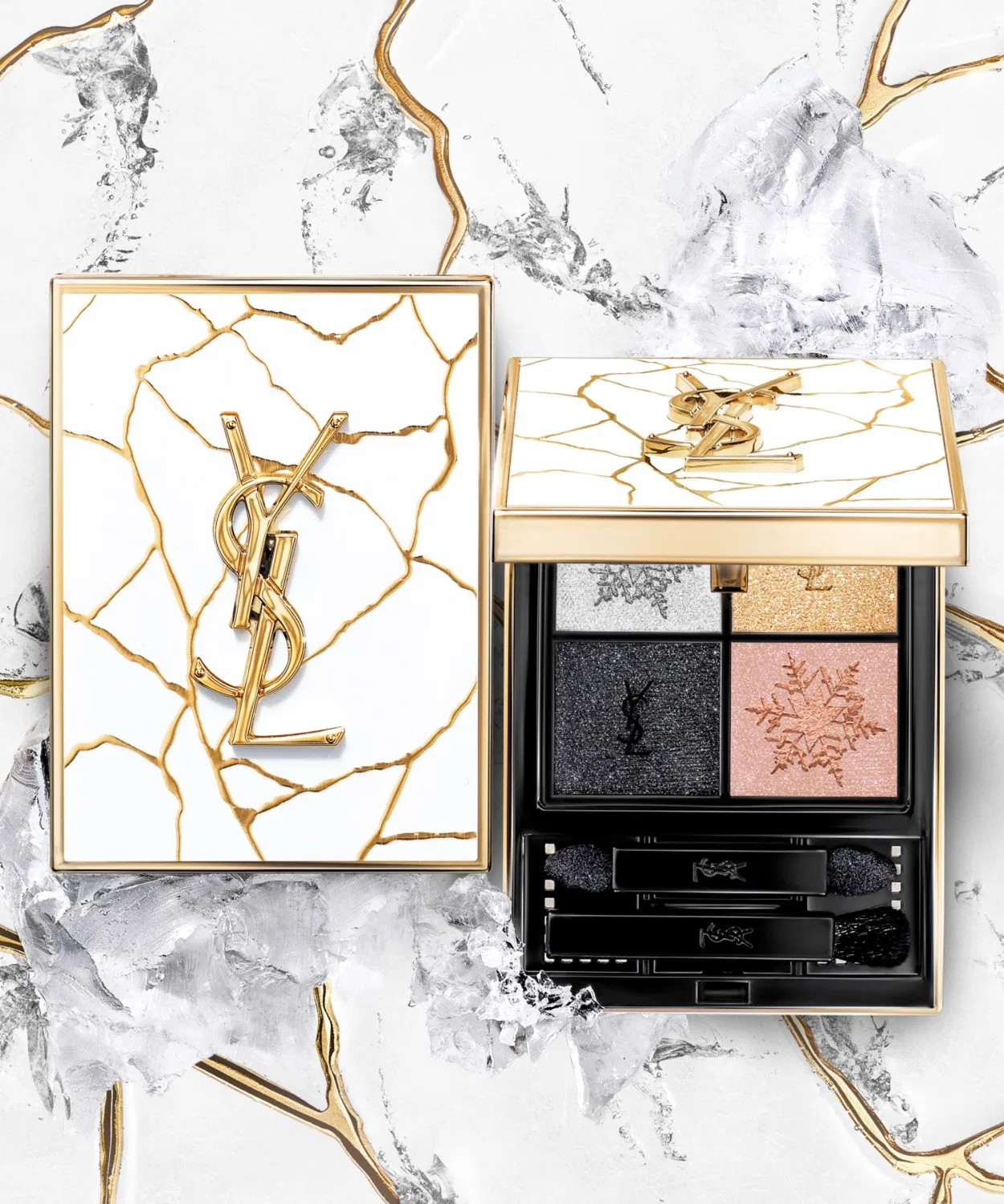 Палетка теней для век YSL Couture Mini Clutch Collector No.910 Trocadero Night
