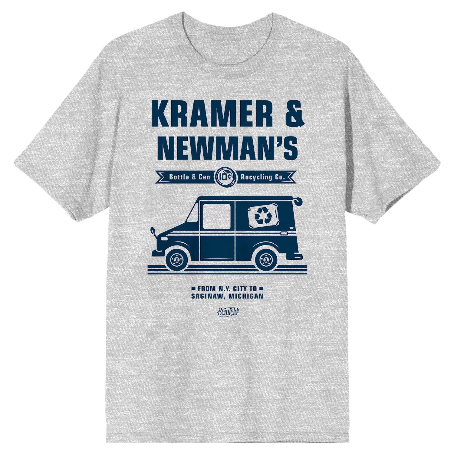 

Мужская футболка Seinfeld Kramer и Newman Licensed Character