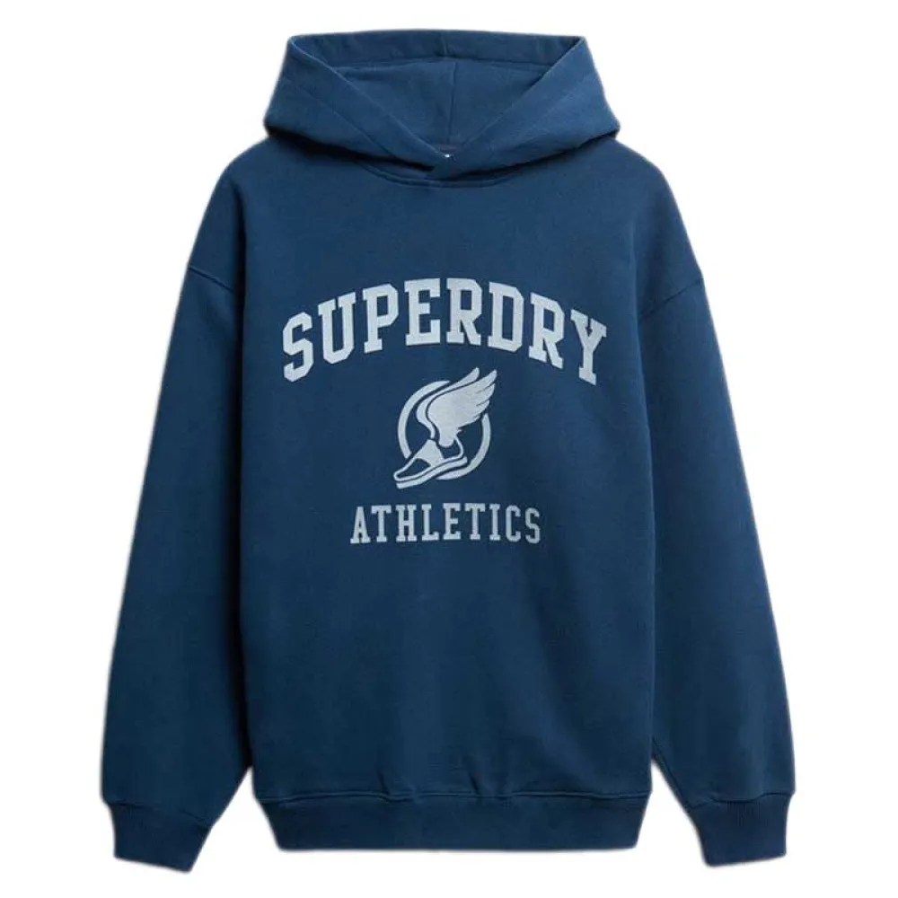 

Худи Superdry Vintage Ath Oversize, синий