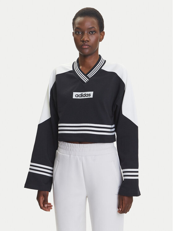 

Свободный крой толстовка Blocking JW7273 Adidas, черный
