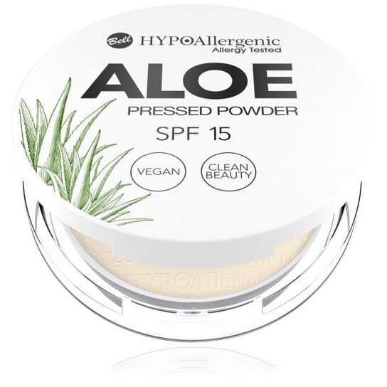 

Матирующая и защитная пудра для лица с SPF 15–02. Bell HYPOAllergenic