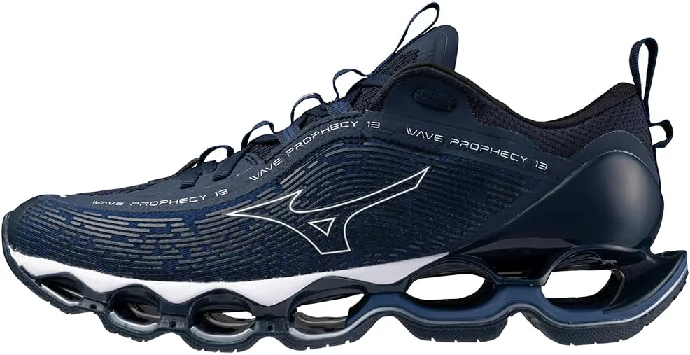 Мужские кроссовки Mizuno Wave Prophecy 13, темно-синий/белый — фото 2