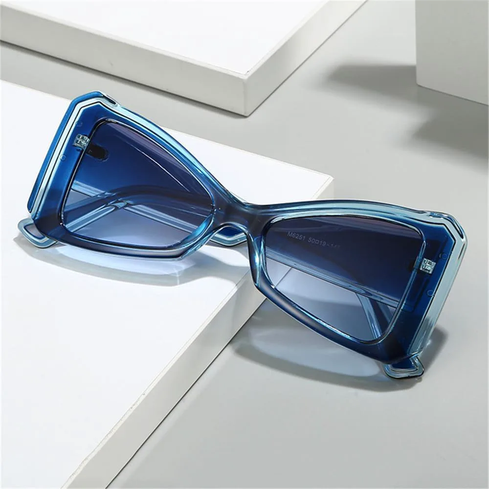 

Солнцезащитные очки UV400 - увеличенного размера "кошачий глаз" в стиле панк, для путешествий, для женщин и мужчин, для бега и активного отдыха UYPTK, 6251-c3