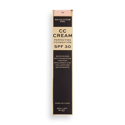 Совершенствующая тональная основа Revolution Pro CC F5 Revolution Beauty — фото 3