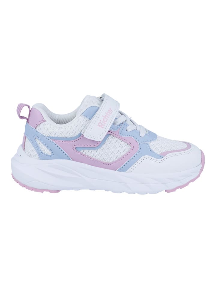 

Кроссовки на шнуровке Richter Shoes, цвет weiß/hellblau/lila