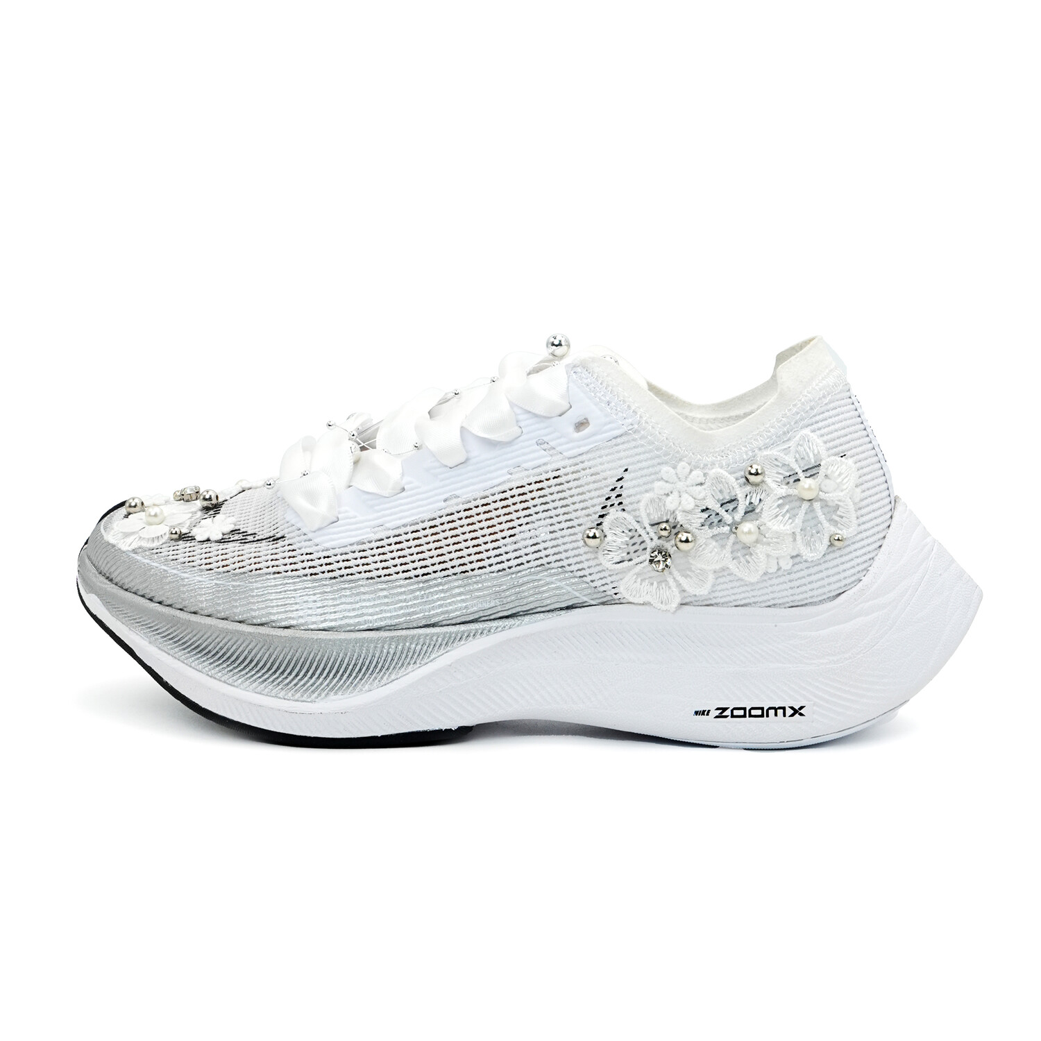 

Кроссовки женские ZoomX Vaporfly Next% 2 с низким верхом, белые Nike