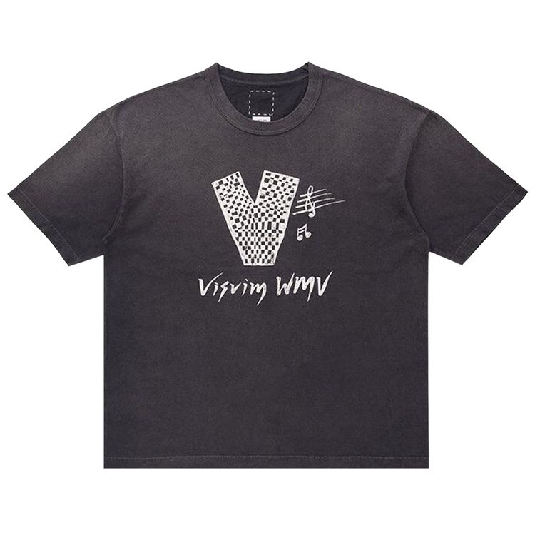 

Футболка Visvim Short-Sleeve Jumbo Tee 'Black', черный