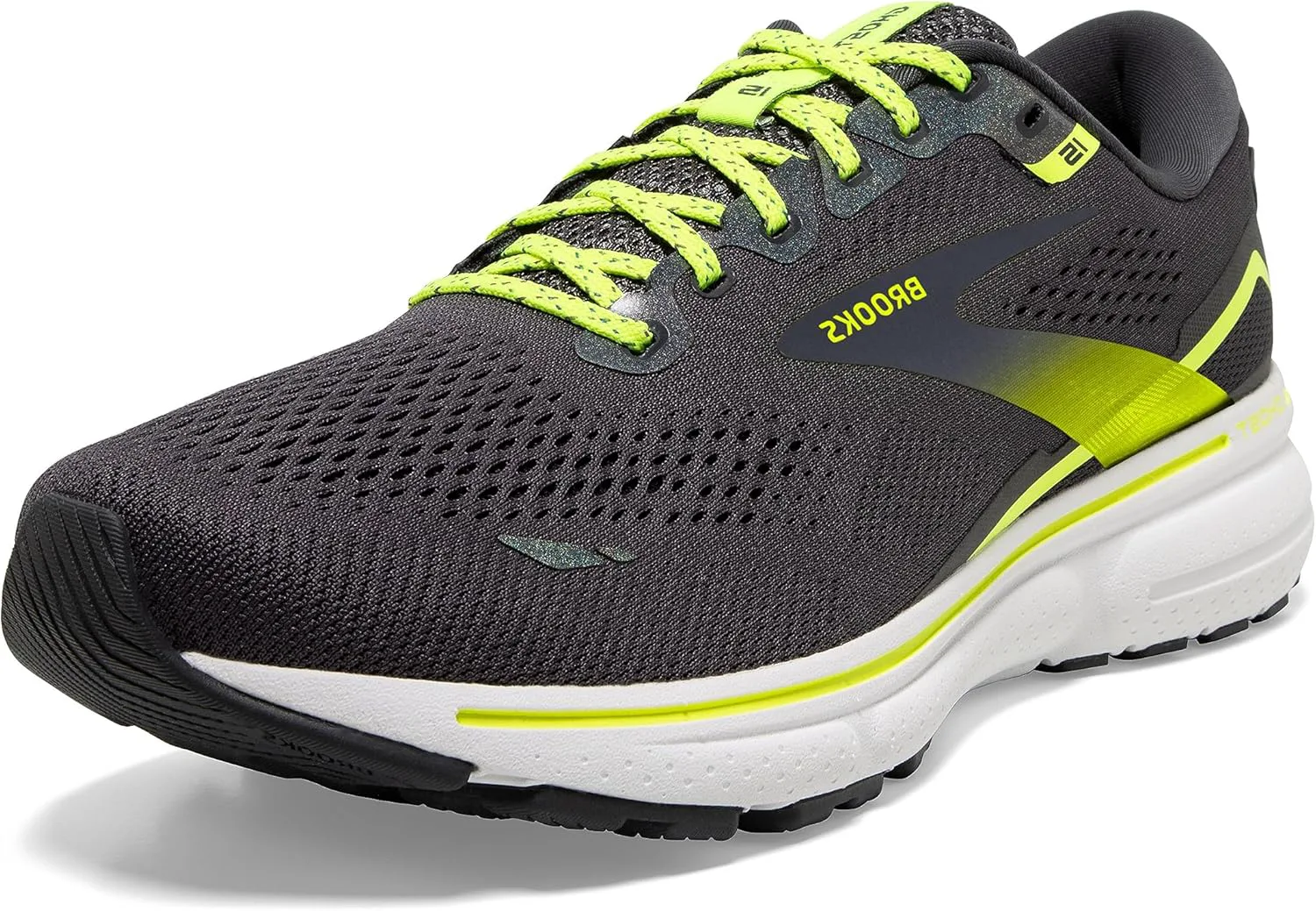 

Мужские кроссовки для бега Brooks Ghost 15 с нейтральной поддержкой, белый