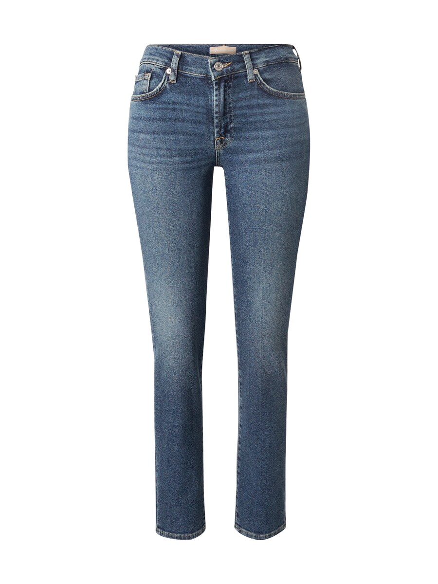 

Джинсы скинни 7 for all mankind Skinny Jeans ROXANNE Bay, синий деним