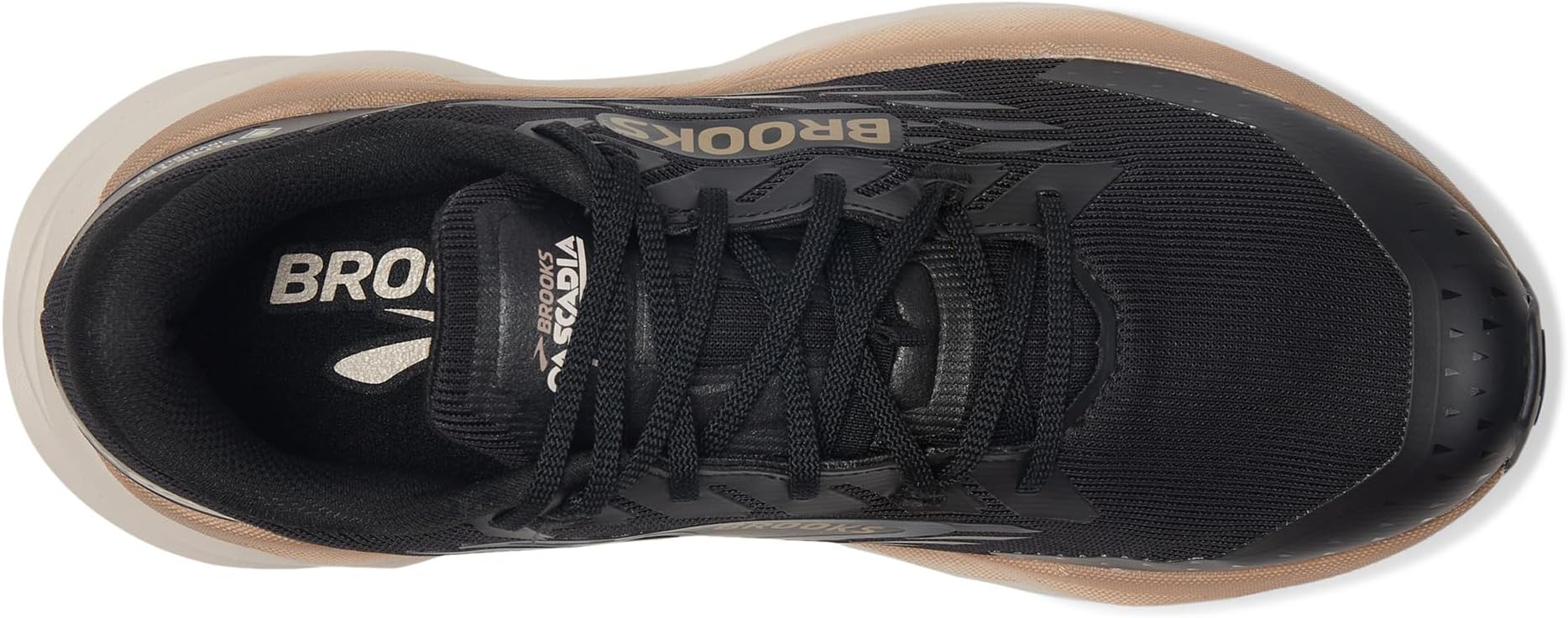 Кроссовки Brooks Cascadia 19 GTX, цвет Black/Ebony/Chateau Gray — фото 2