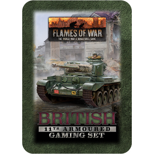 

Игровые кубики Flames Of War: British 11Th Armoured Gaming Set