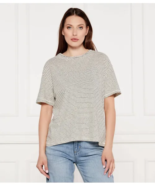 

Футболка Loose fit Tommy Hilfiger, бежевый