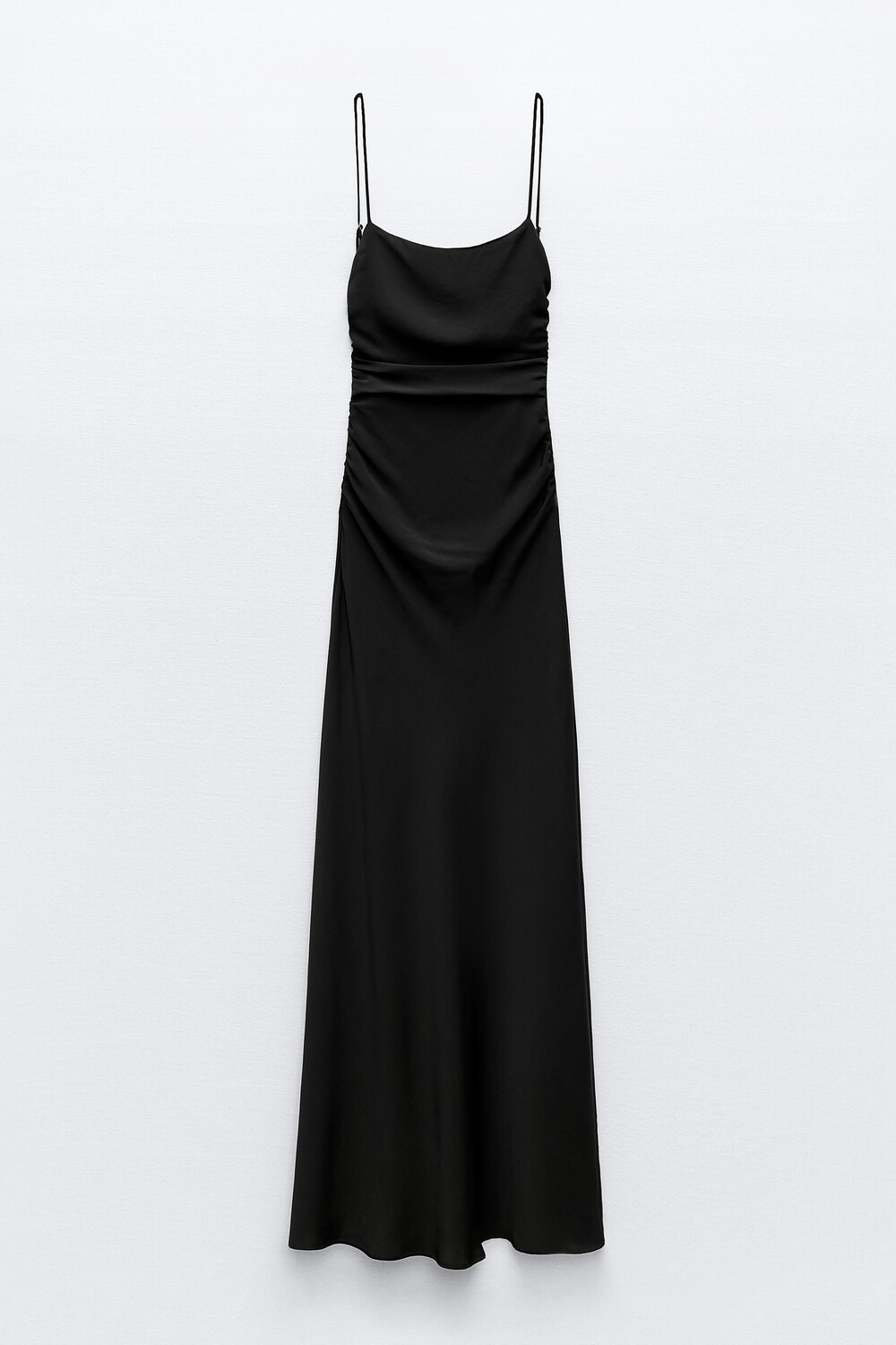 

Платье Zara Draped Open Back, черный