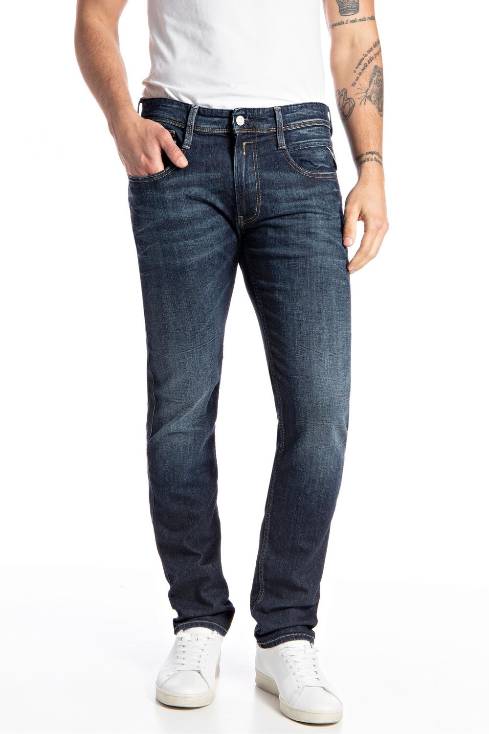 

Джинсы Anbass Slim Fit Replay, синий