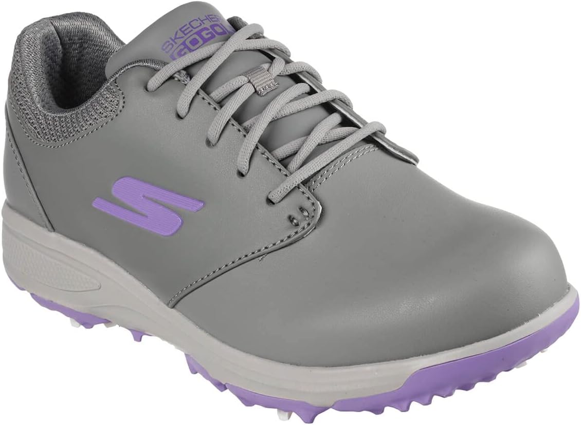 

Женские гольф-кроссовки Skechers Golf Go Max Arch Fit без шипов, фиолетовый/серый