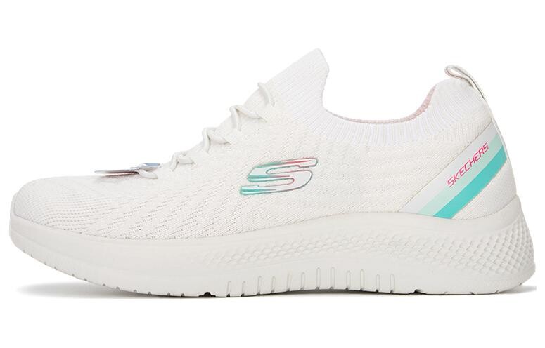 

Кроссовки женские с низким верхом, белые/королевские синие Skechers