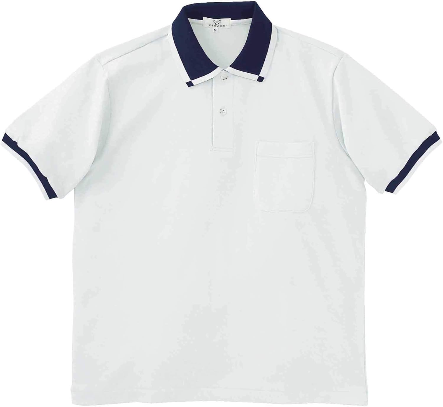 

Футболка-поло Tomfly/KIRAKU CR023 L, серебристо-серая