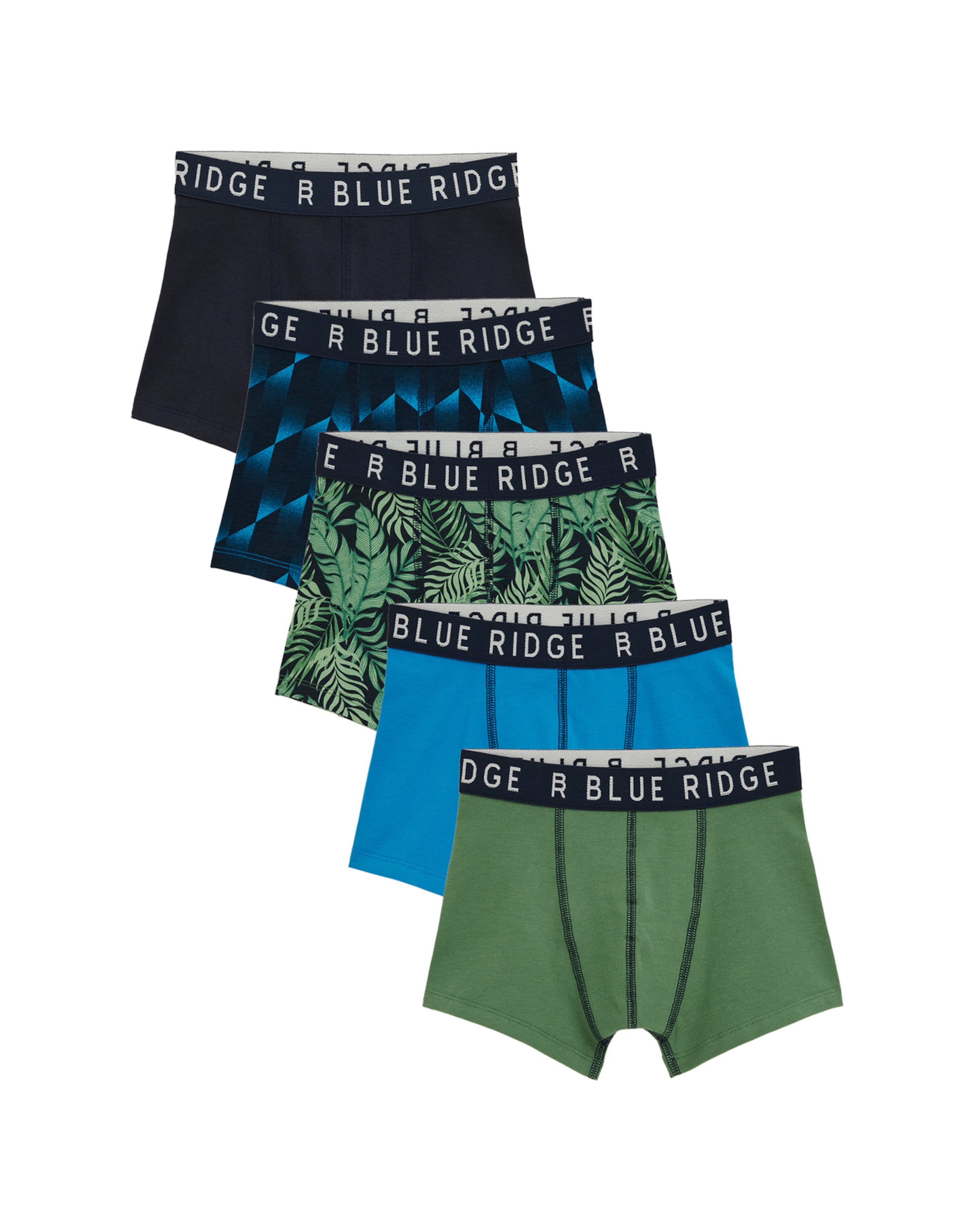 

WE Fashion Трусы в цвете Blue, Dark Blue, Green