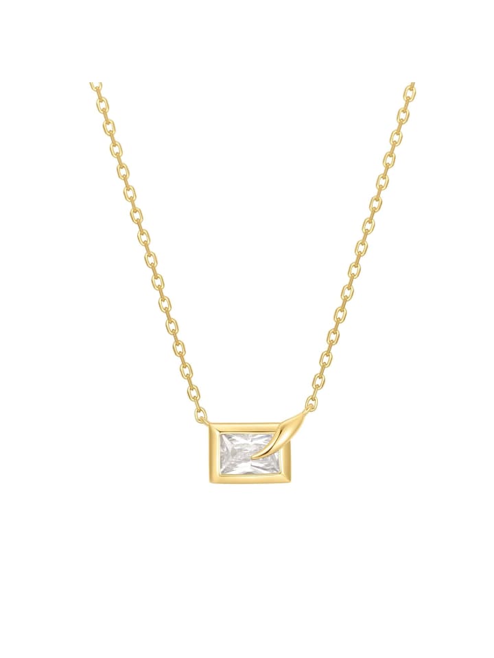 

Ania Haie Сверкающая цепочка в оправе из золота