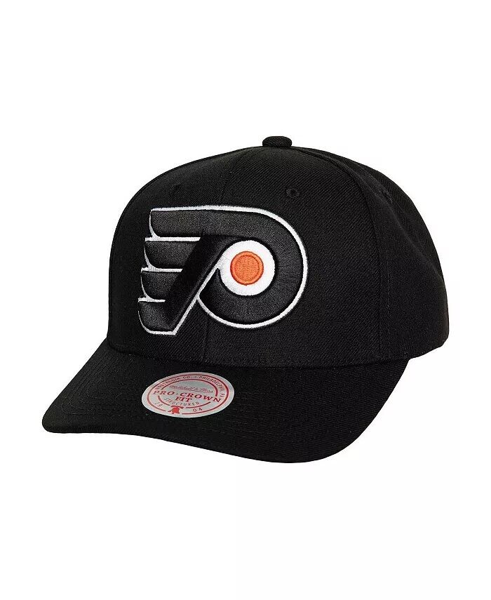 

Мужская черная регулируемая кепка Philadelphia Flyers Team Ground Pro Mitchell & Ness, черный