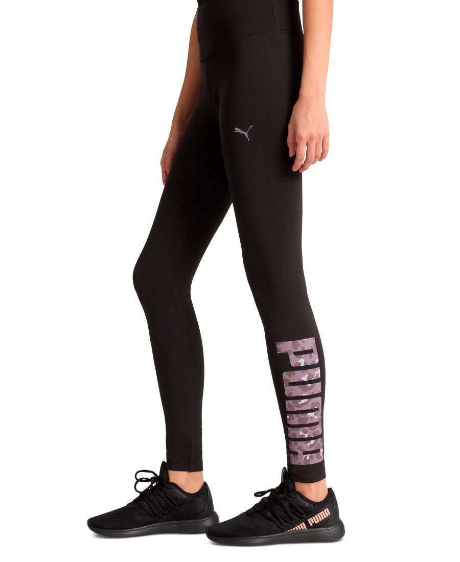 

Женские спортивные колготки с животными принтами Puma, Puma Black