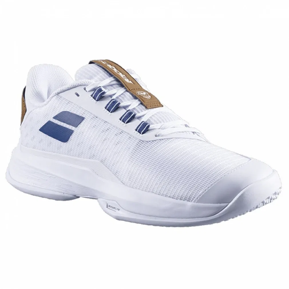 Мужские теннисные кроссовки «Jet Tere 2 SG» от Babolat, White X Brown — фото 3