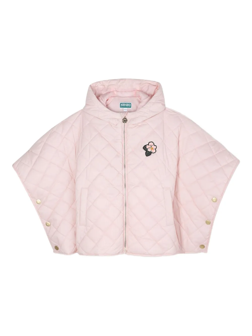 

Стеганая куртка Kenzo Kids, розовый