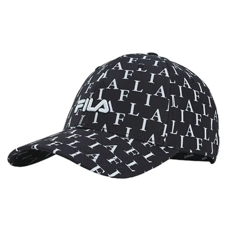 

FILA Хлопковая бейсболка унисекс черная, Black