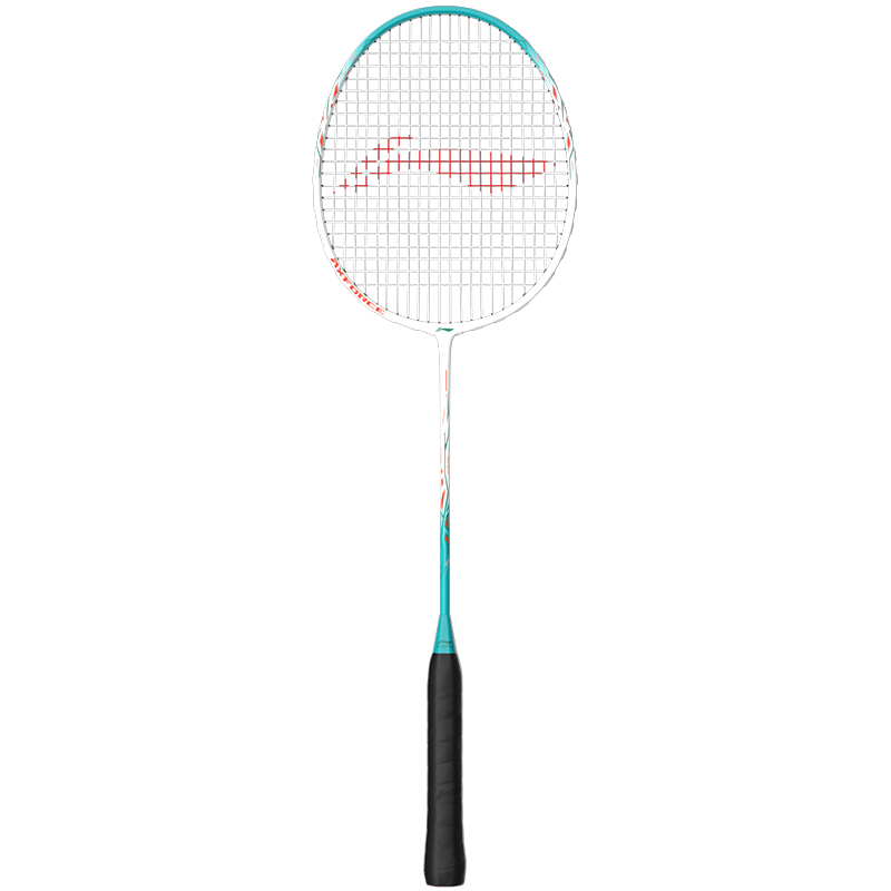 

LINING Thunder 9 Carbon алюминиевая ракетка для бадминтона тип Control универсальная защита начальный уровень 675mm белый синий