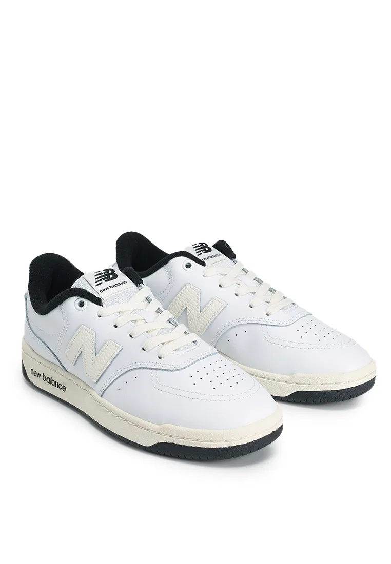 Кроссовки классические, BB80, Lifestyle New Balance, белый/черный — фото 2
