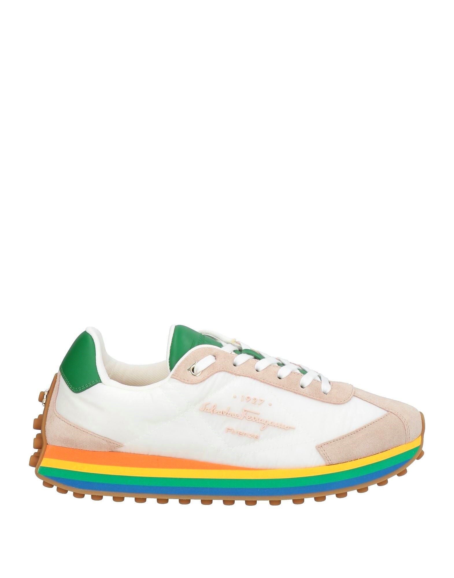 Кроссовки Ferragamo, бежевый