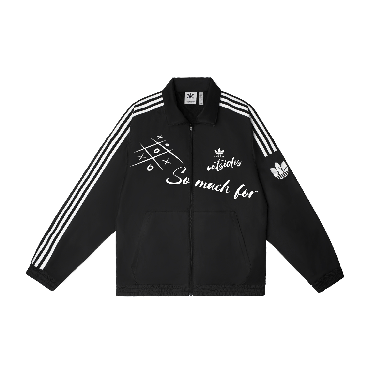 

Куртка 3 Stripe для мужчин Adidas Originals, черный