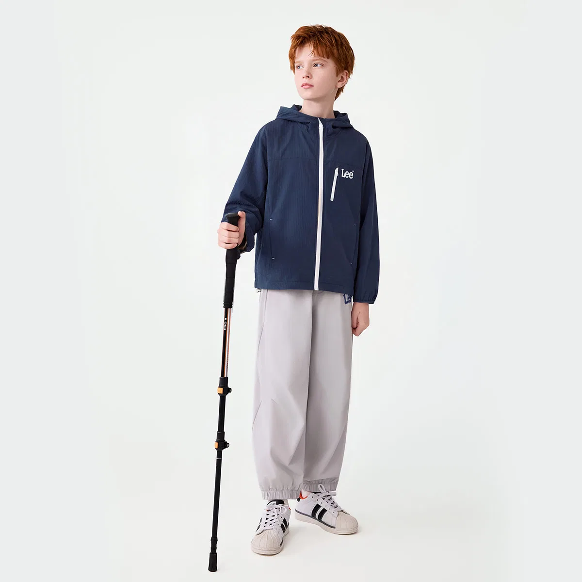Детская куртка с капюшоном Grade School Moderate LEE KIDS, Navy Blue — фото 4
