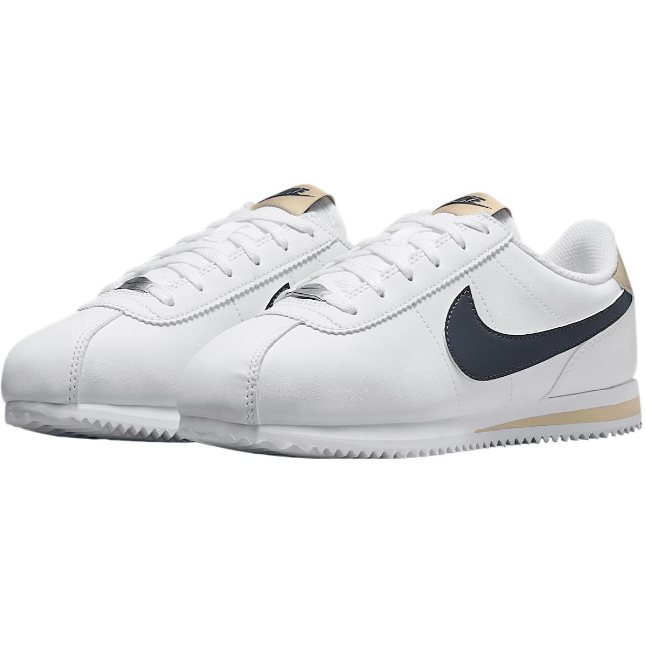 Детские кроссовки Cortez с износостойкими амортизаторами Nike, белый — фото 3