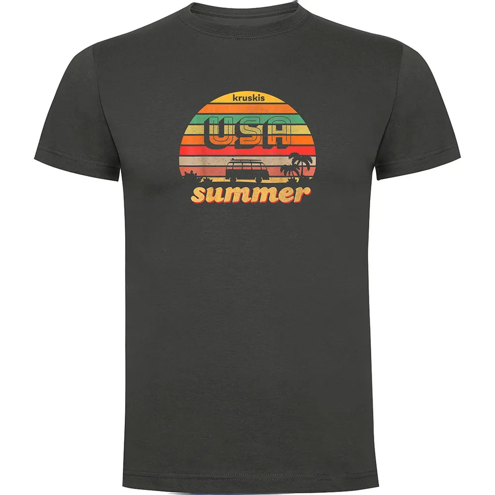 

Футболка с коротким рукавом Kruskis Usa Summer, серый