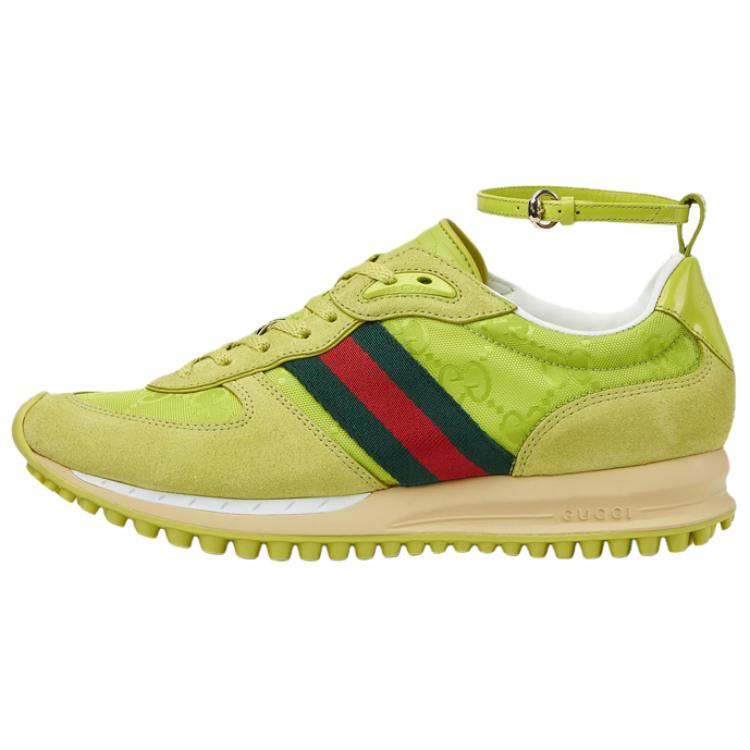 GUCCI Низкие повседневные туфли Re Motion, женские, зеленые