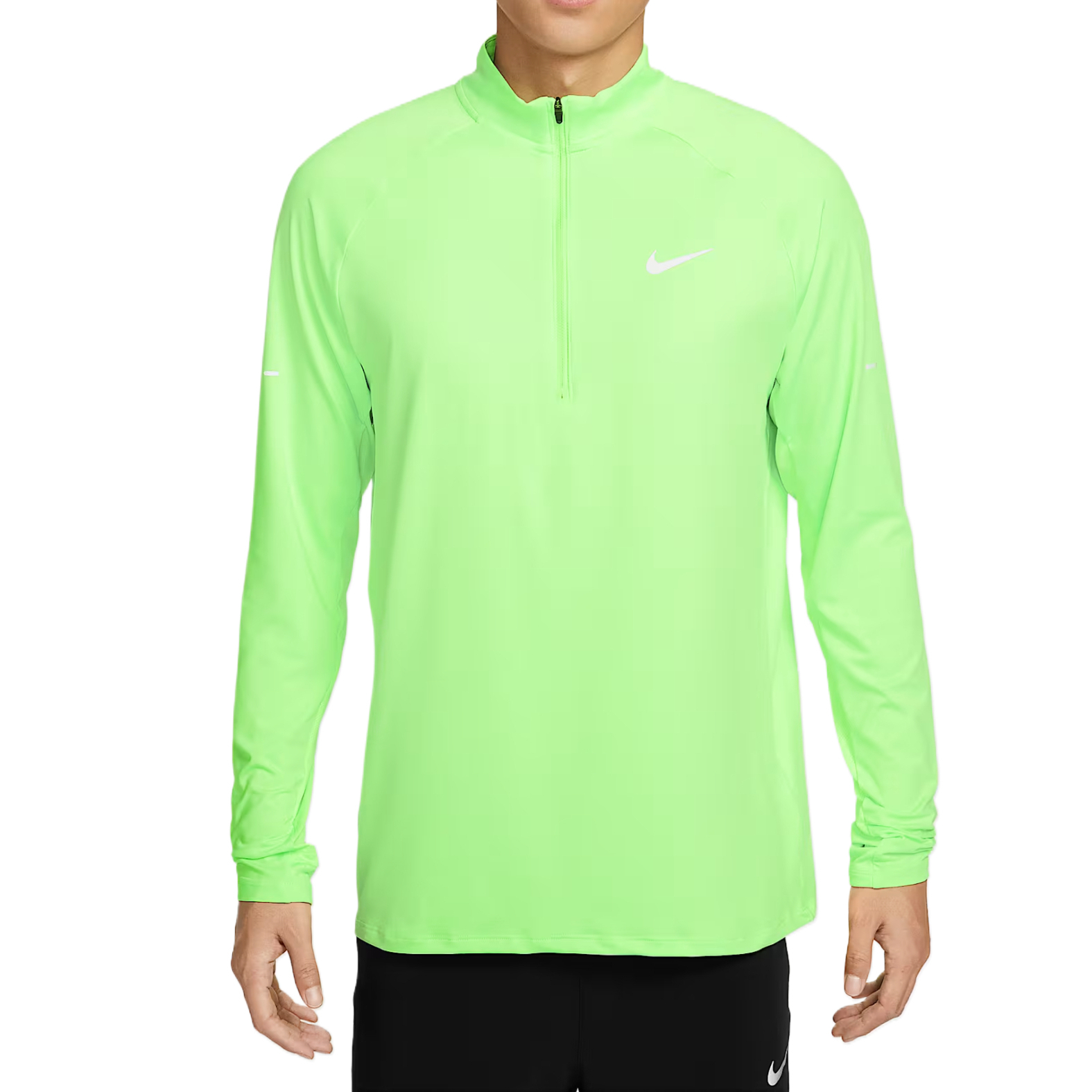 

Футболка для бега Dri Fit мужская Nike, explosion зеленый желтый