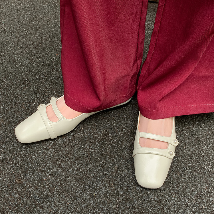 Yeezyy Reezy Плоские туфли Мэри Джейн для женщин серебристо-белые, цвет Silver Frost White — фото 3
