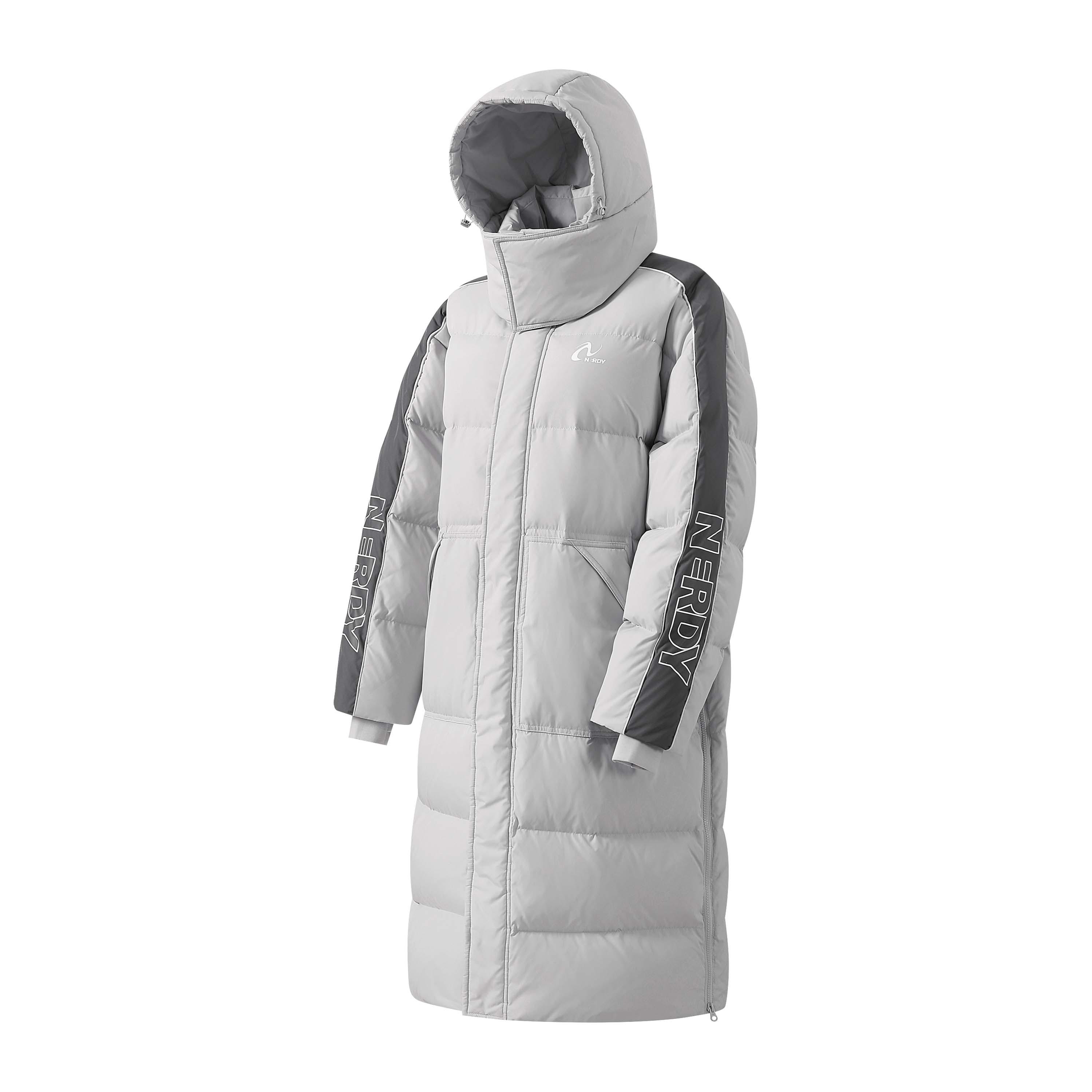 

Nerdy Пуховик унисекс светло-серый, Light Gray