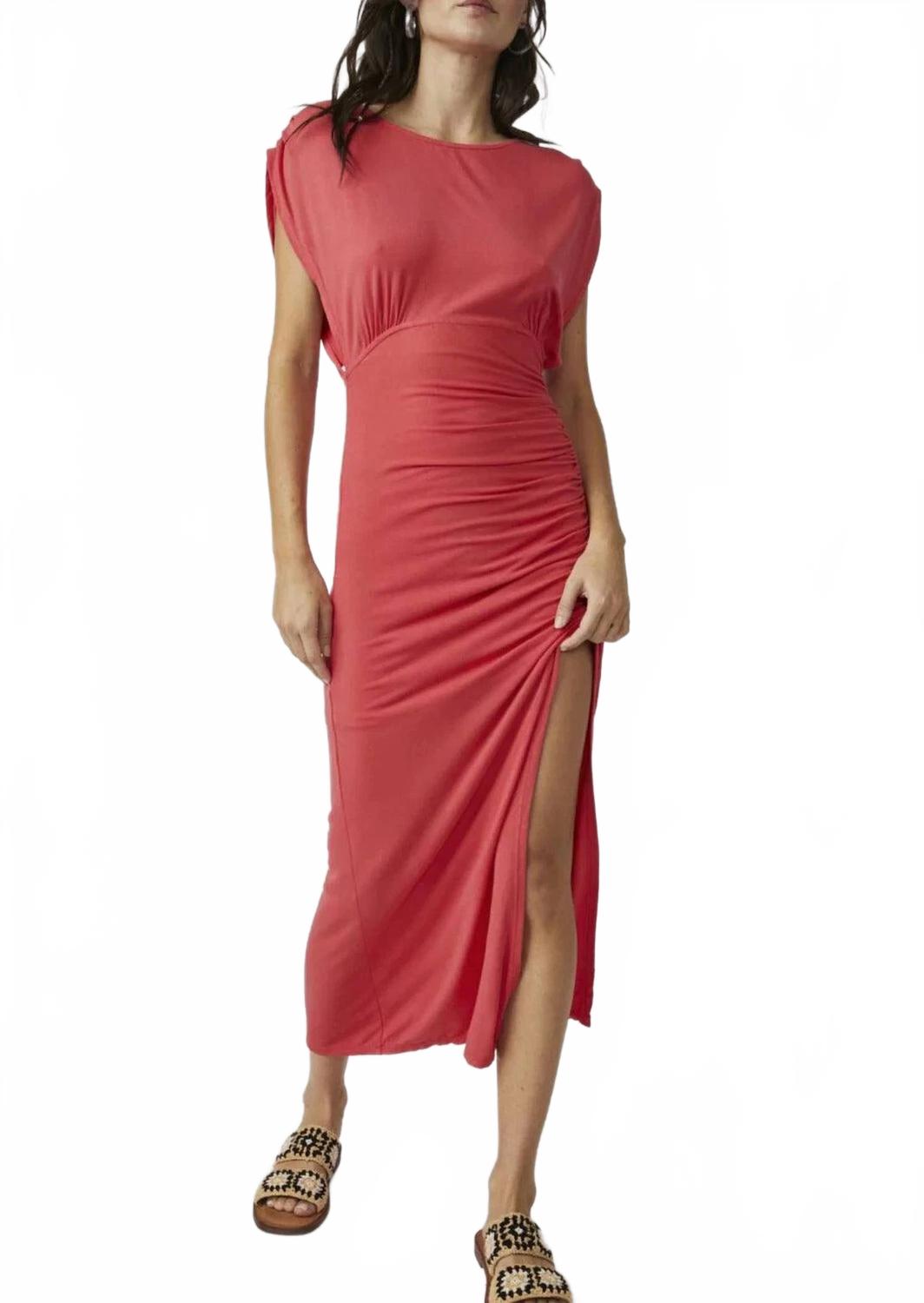 

Лейксайд Миди Платье в розовом цвете Free People