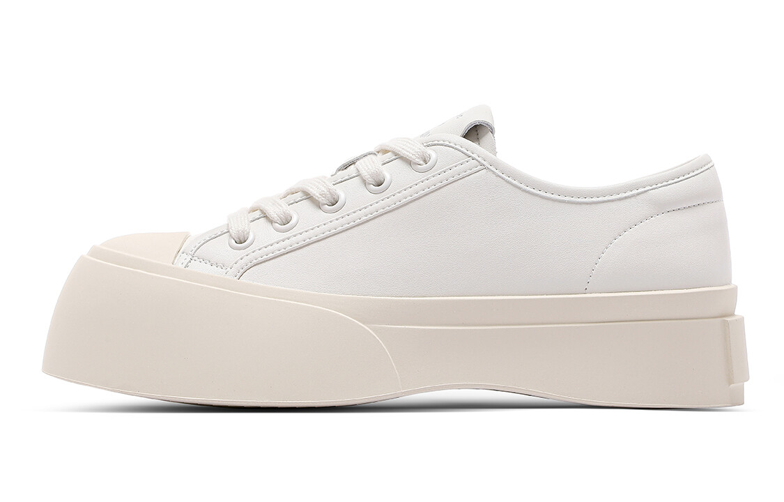 

Кроссовки CВ°BANNER Skateboard Shoes Women's Low-Top White, белый