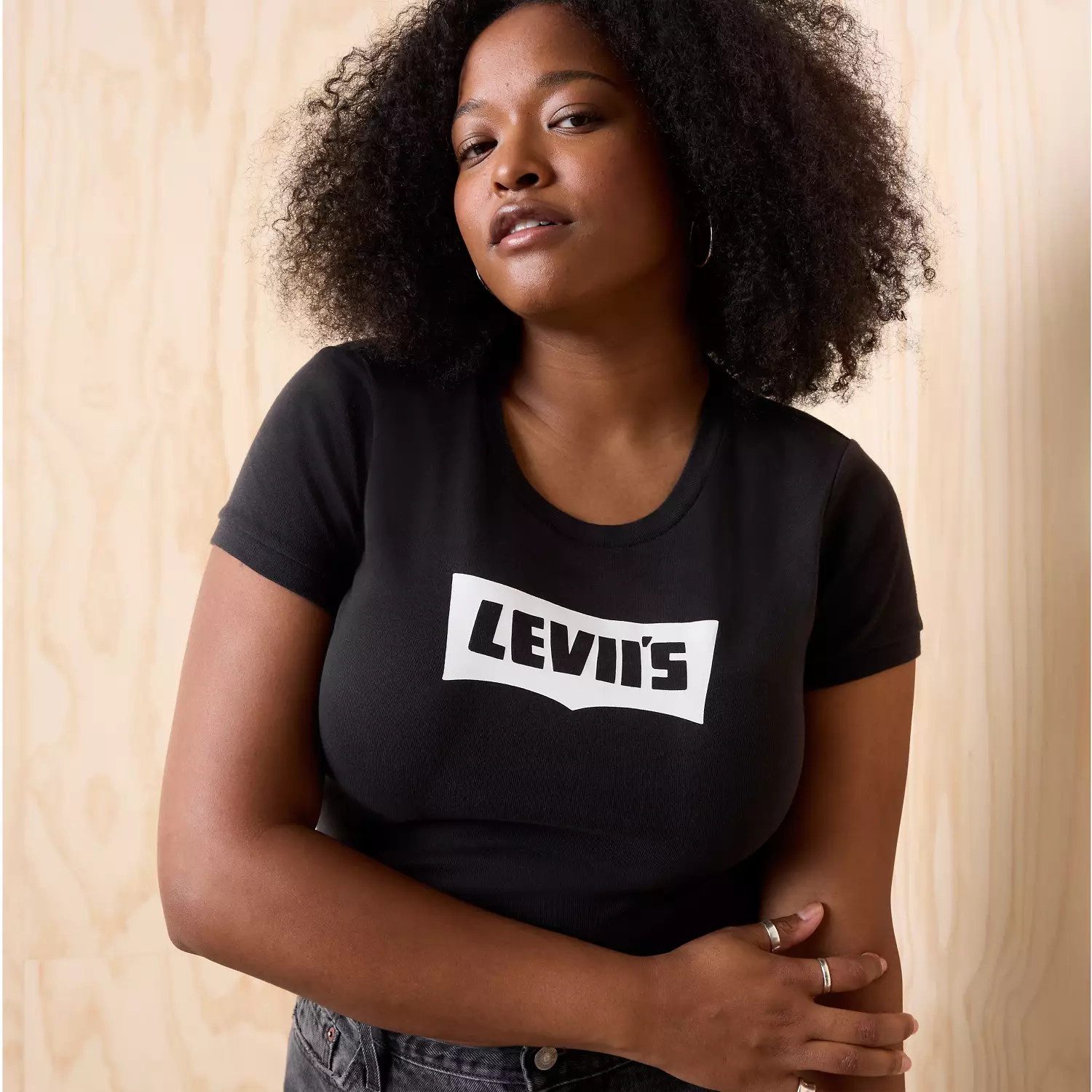 

Футболка Ringer с графическим принтом Essential Sporty Levi's, цвет Black