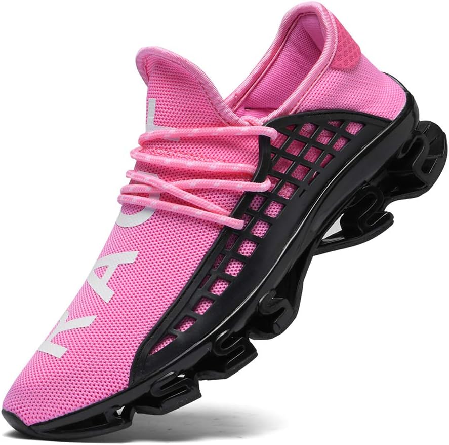 

Мужские кроссовки XIANV для трейлраннинга, дышащие спортивные теннисные и прогулочные обувь, розовый