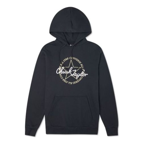 

Толстовка deconstructed chuck patch pullover hoodie 'black' Converse, черный