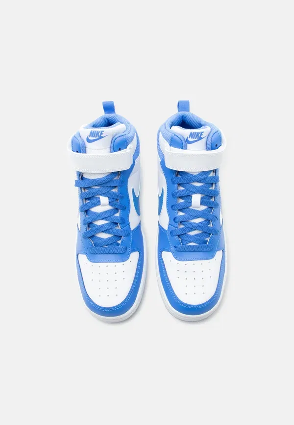 Кроссовки Nike Sportswear Court Borough Mid 2 High Top, белый/голубой кристалл — фото 4