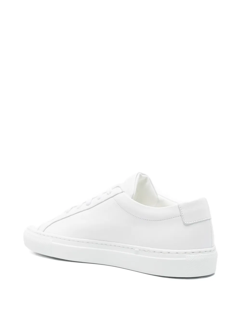 Кожаные кеды на шнуровке Common Projects, белый — фото 3