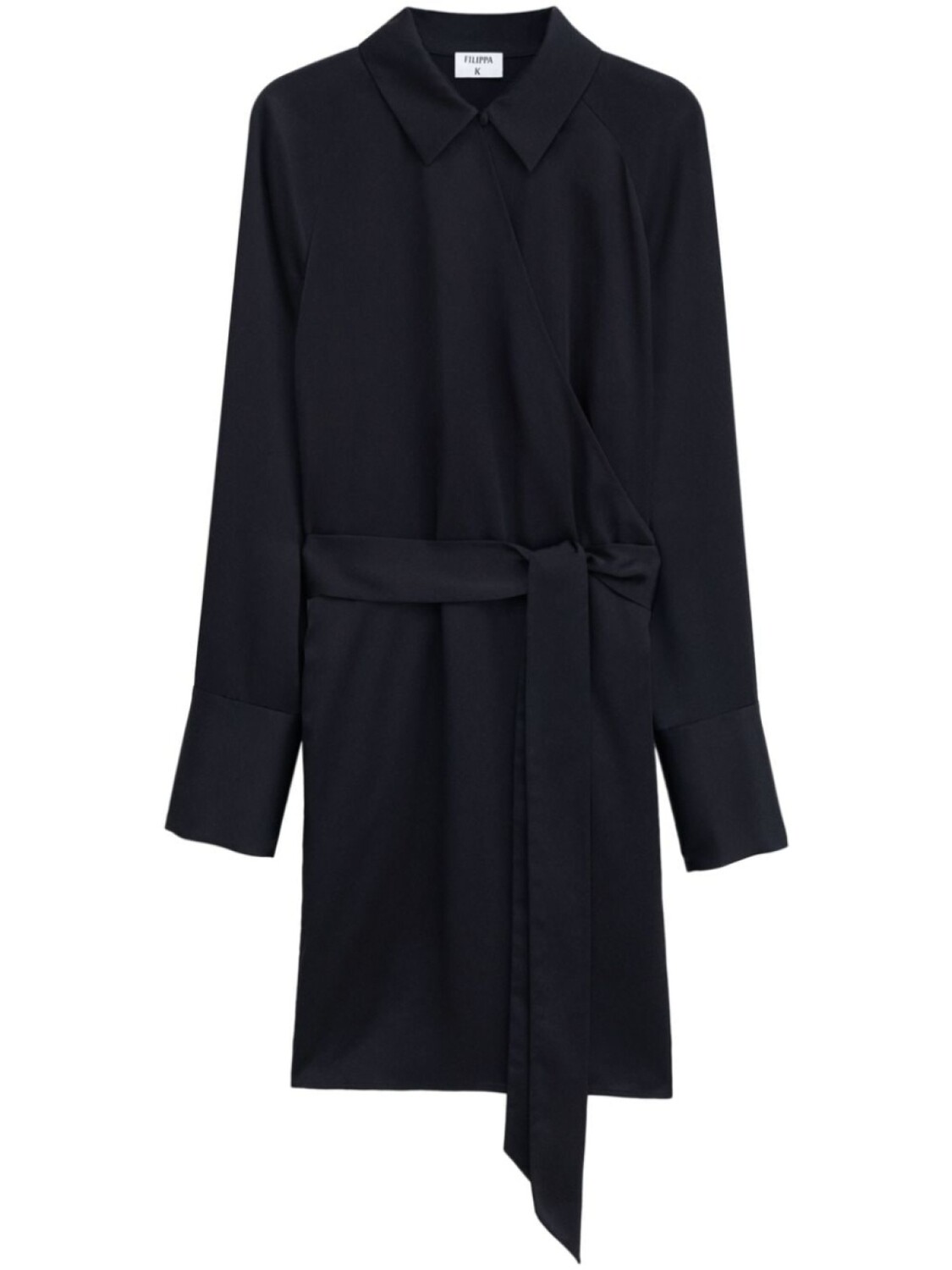 

Filippa K платье-рубашка с запахом, черный