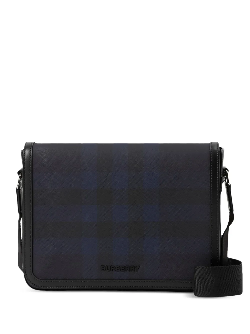 

Сумка-мессенджер Alfred в клетку BURBERRY, синий